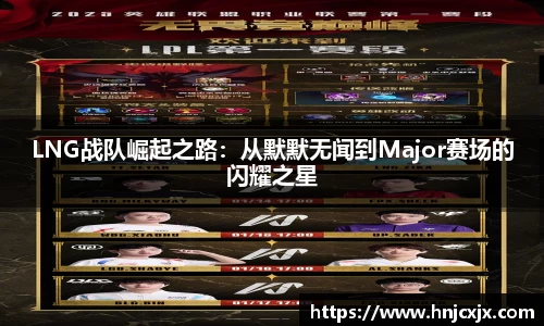 LNG战队崛起之路：从默默无闻到Major赛场的闪耀之星